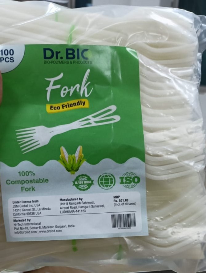 Biodegradable Disposable Forks