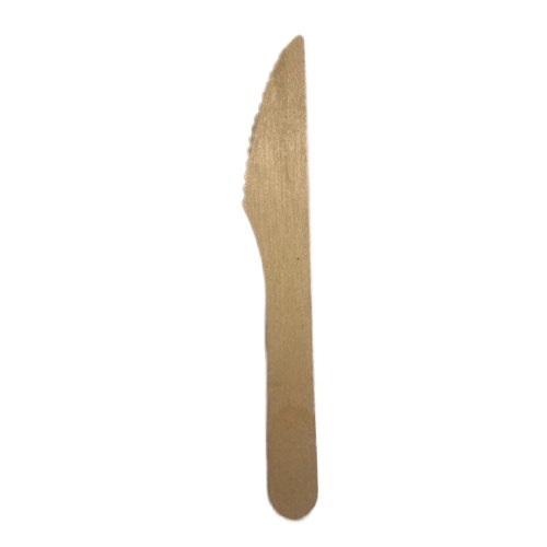 Brown Plain Wooden Knife