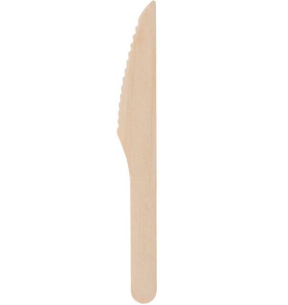 140mm Wooden Knives, For Event and Party Supplies