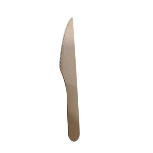 160 mm Disposable Wooden Knives, For Event and Party Supplies