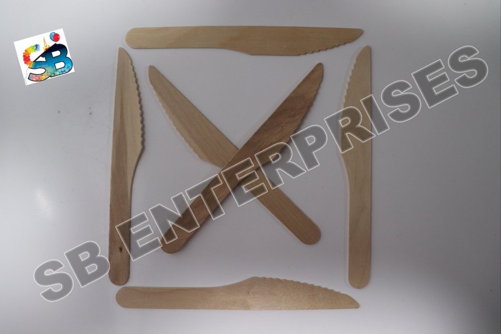 Natural Wooden Knife, 1 Mm, Carton