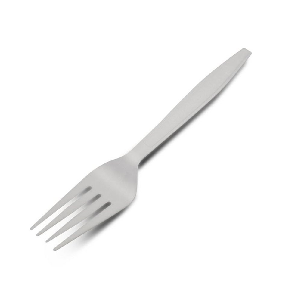 50 Piece Per Packet White Plastic Disposable Fork, For Event and Party Supplies
