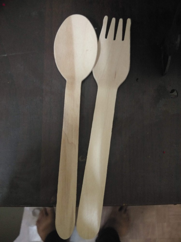 Areca nut Brown Wooden Knife Spoon Fork, For Party Supplies