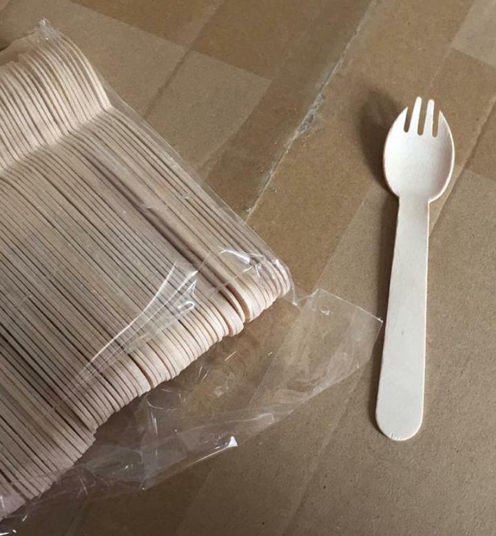 Wood 140 Mm Disposable Wooden Spork