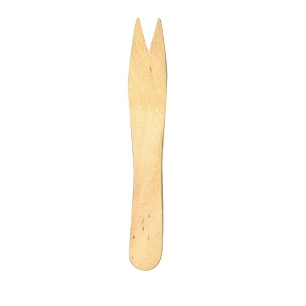 Wooden Chips Fork, For Party Supplies