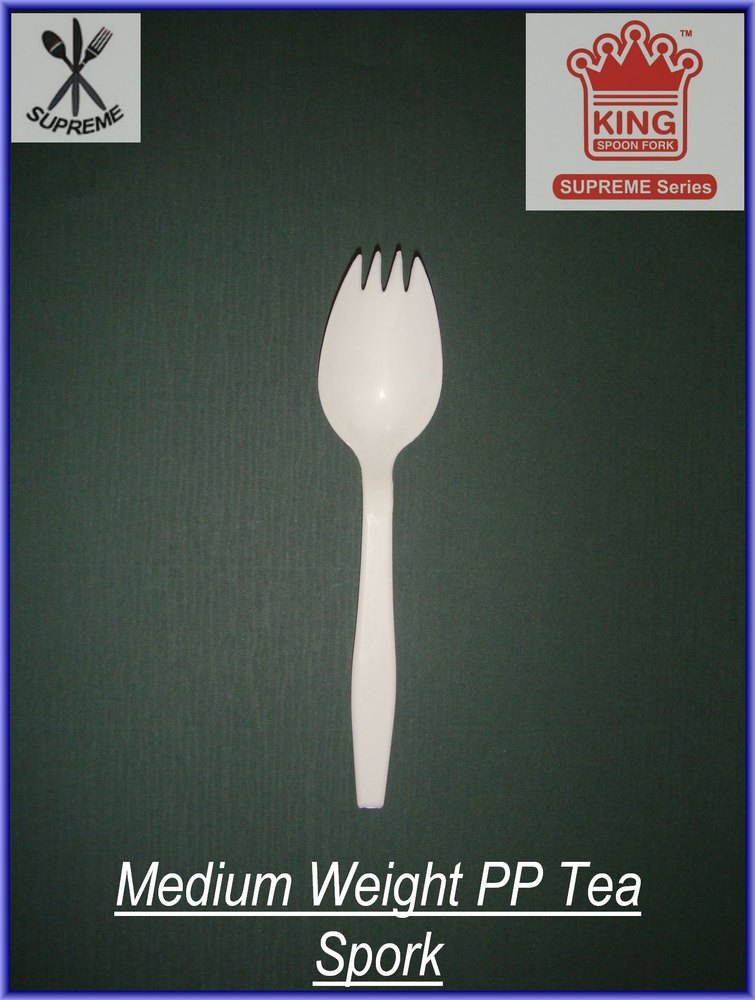 Medium Weight PP Spork (Salad Fork)