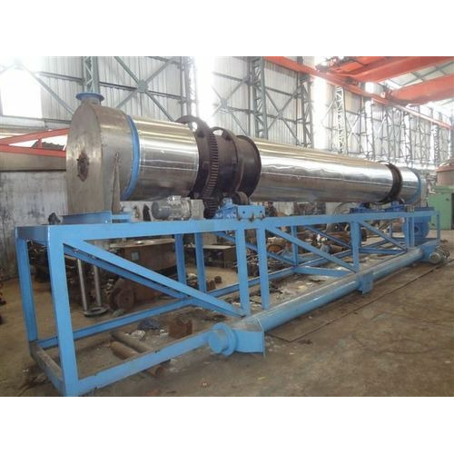 Stainless Steel Automatic Sand Dryer Machine, 5 Ton/ Hr