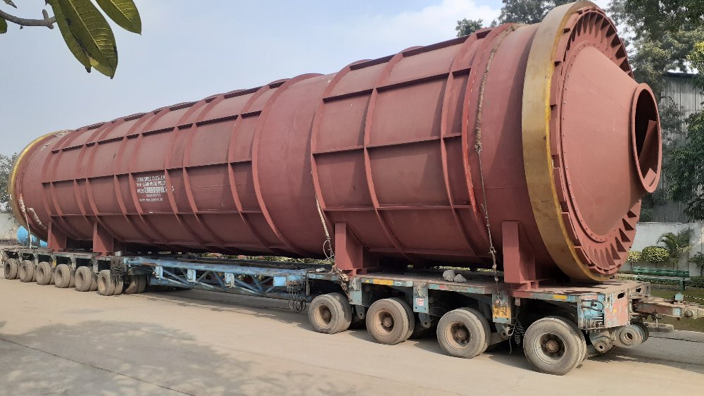 Mild Steel Semi-Automatic Sand Dryer, Capacity: >500 kg