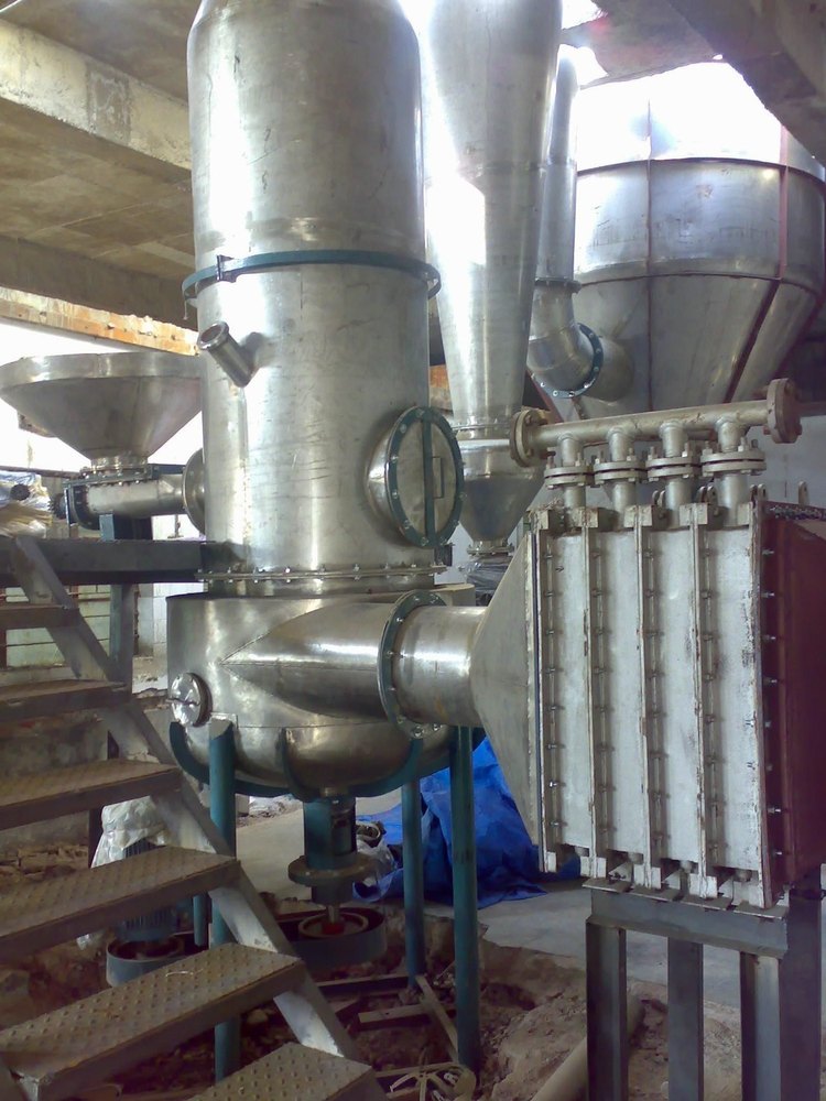 Amin Machinery Stainless Steel Spin Flash Dryers, Capacity: 500 Kg