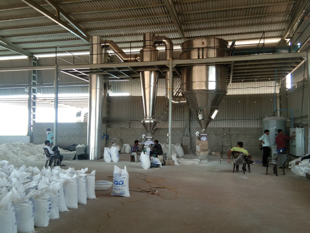 Stainless Steel Semi-Automatic Spin Flash Dryer, Capacity: 1000 kg/Hour