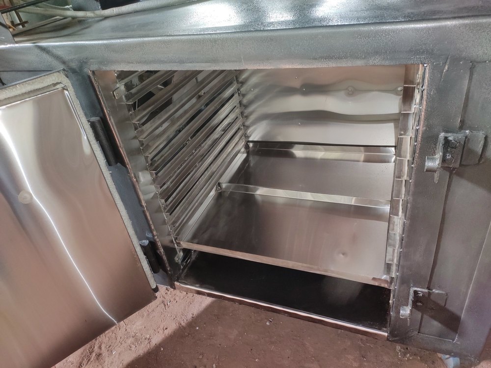 Inner SS Outer Mild Steel Single Phase Vegetables Dryer 24 Tray, 220