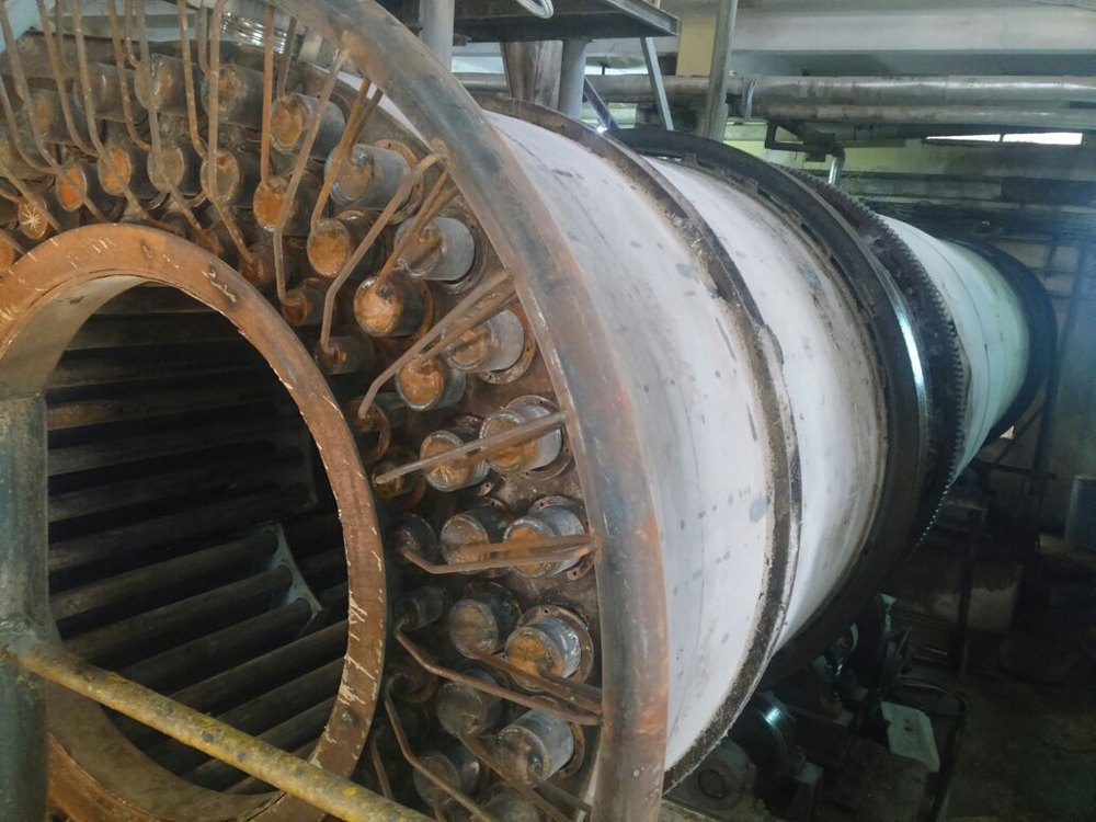 Semi-Automatic Rotary Steam Tube Dryer