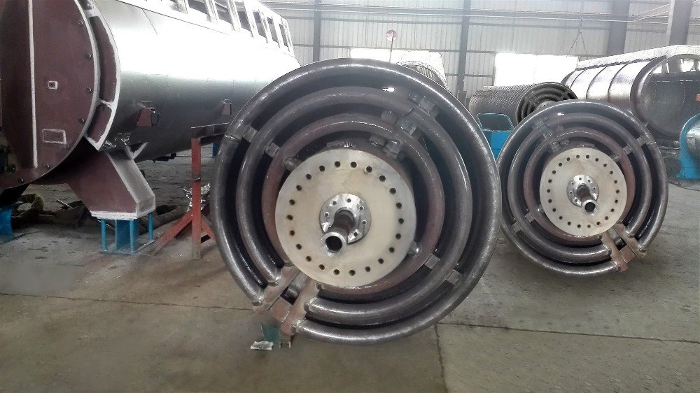Stainless Steel Automatic Steam Tube Bundle Dryer, Capacity: Max 1000 Square meter surface area