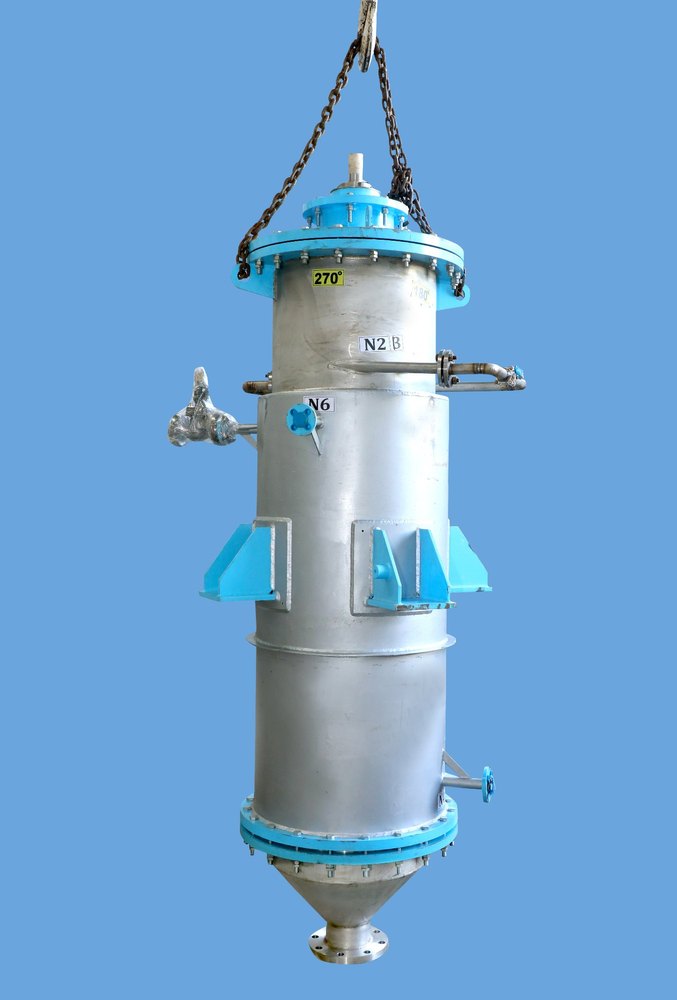 Stainless Steel Automatic Agitated Thin Film Dryer, Capacity: 2 m2 to 30 m2