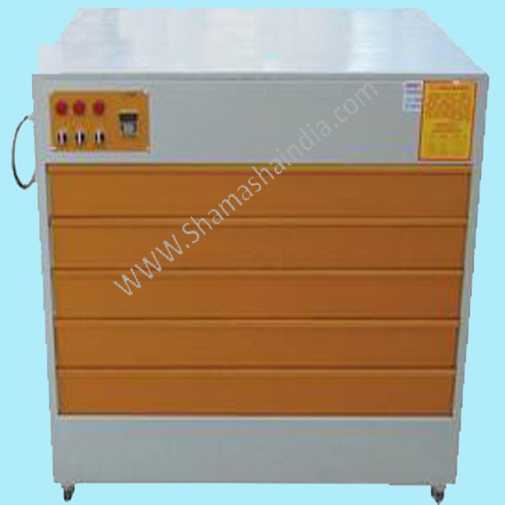 Mild Steel Automatic Screen Dryer, Capacity: 220V / 4 KW