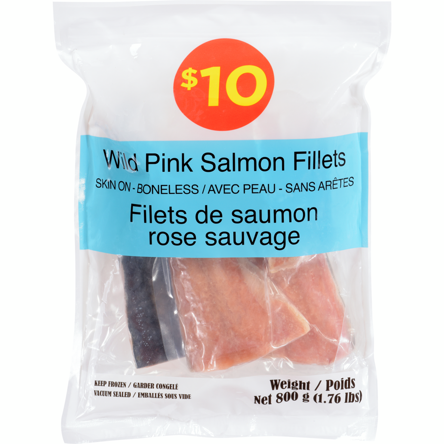 Frozen Pink Salmon Fillet , For Mess, 1