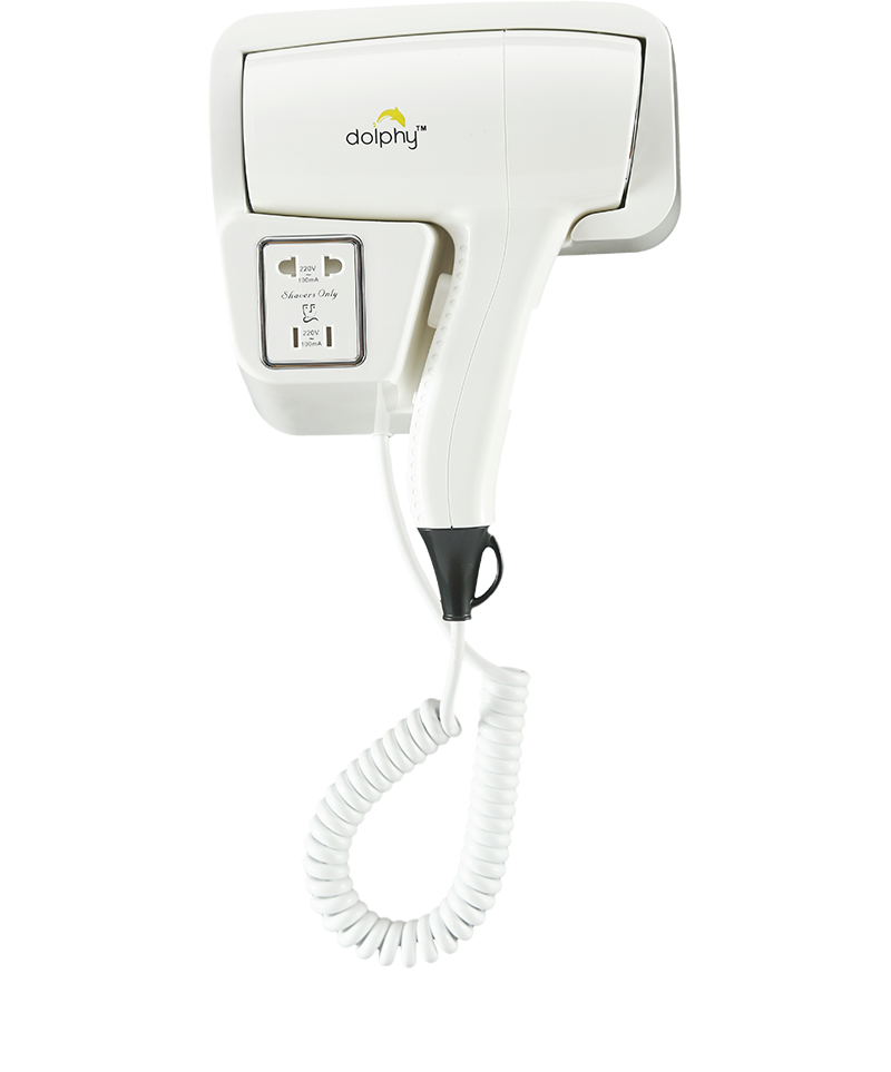 Abs EPHD0001 Wall Mounted Hair Dryer, For Hotel