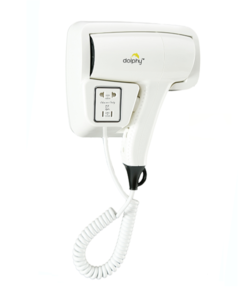ABS Plastic Manual Professional Wall Mounted Hair Dryer
