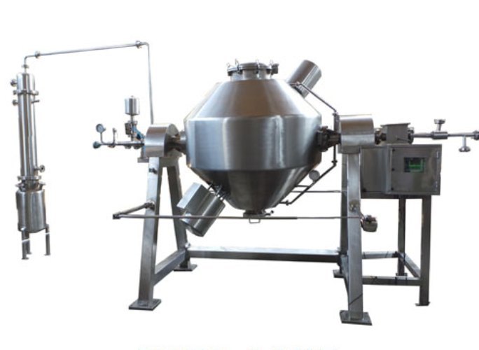 Stainless Steel Semi-Automatic Rotocone Vacuum Dryer