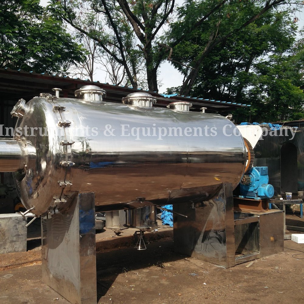 Ss Rotocone Vacuum Paddle Dryer, 2 Hp, 280 V