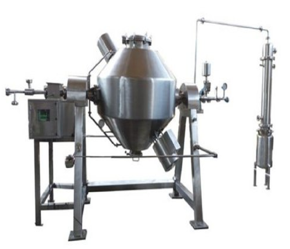 Stainless Steel Automatic Rotocone Vacuum Dryers, Capacity: 100 kg