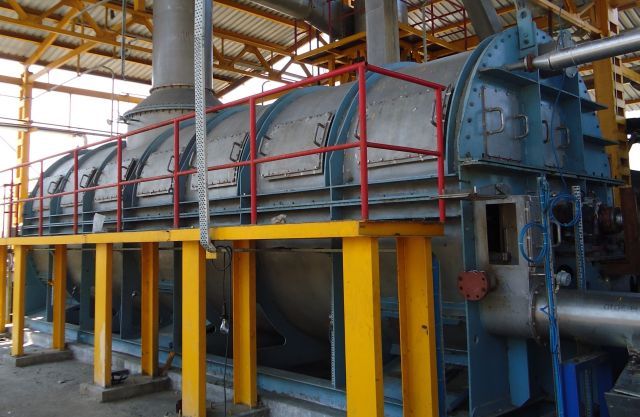 Standard Tube Bundle Rotary Dryer, Capacity: 100 To 1000 M2 Area