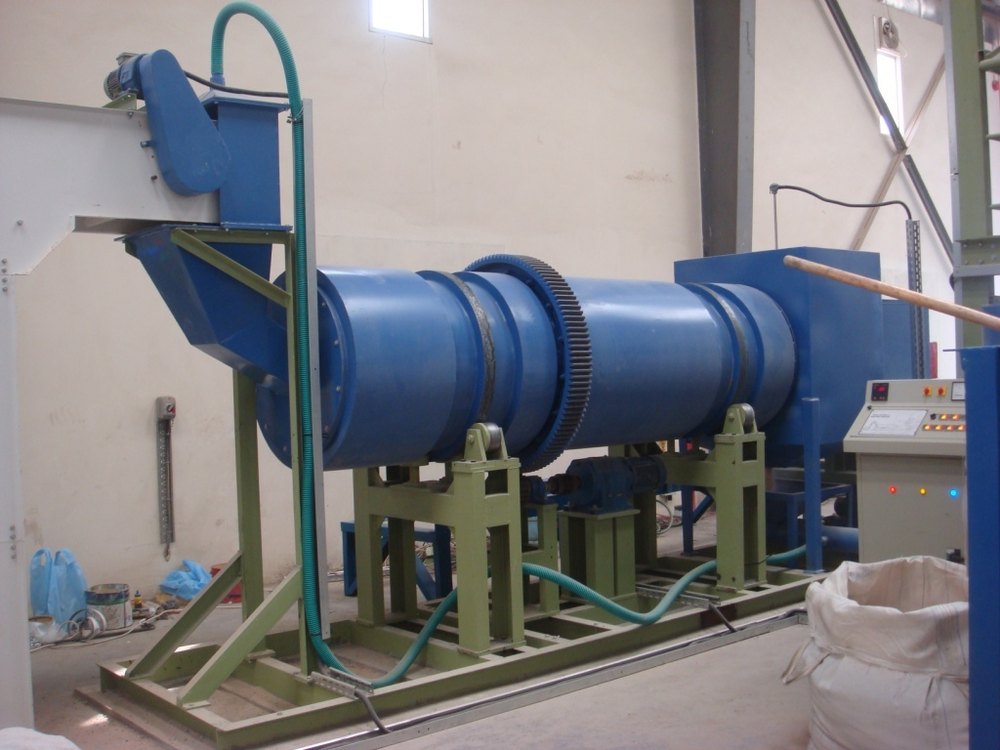 Mild Steel Rotary Dryer, Automation Grade: Automatic, Capacity: 80 kg/Hour