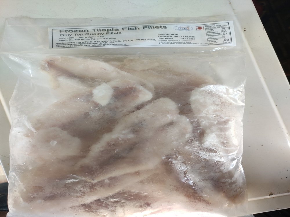 Tilapia Fillet, For Restaurant, 1 Kg