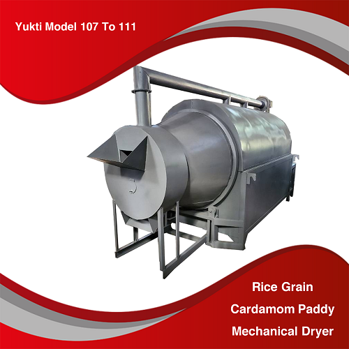 Semi-Automatic Mechanical Dryer For Rice And Corn, 2 HP, Three Phase