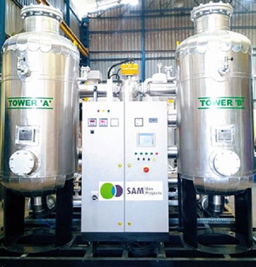 Regenerative desiccant air dryers