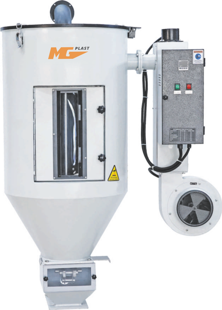 MG Plast SS MGDI-30 Hot Air Hopper Dryer, Automation Grade: Semi-Automatic, 415V