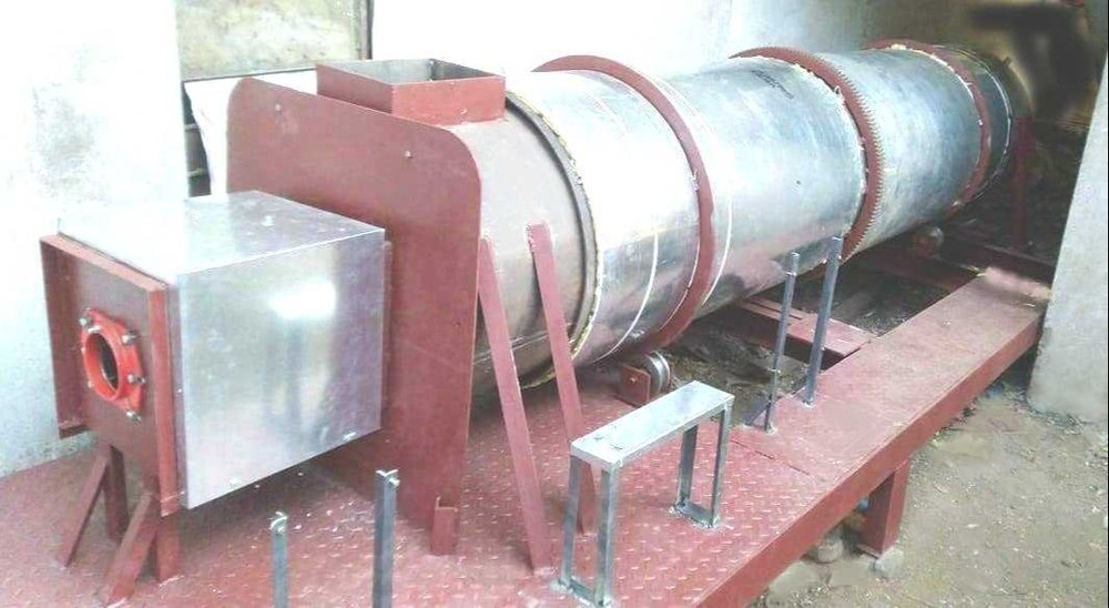 Duex Stainless Steel Sugar Rotary Dryer, Automation Grade: Automatic, Capacity: 50 - 5000 Kg Per Hr