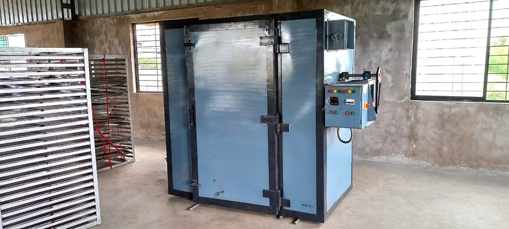 MS Industrial Hot Air Tray Dryer, Automation Grade: Automatic, 440