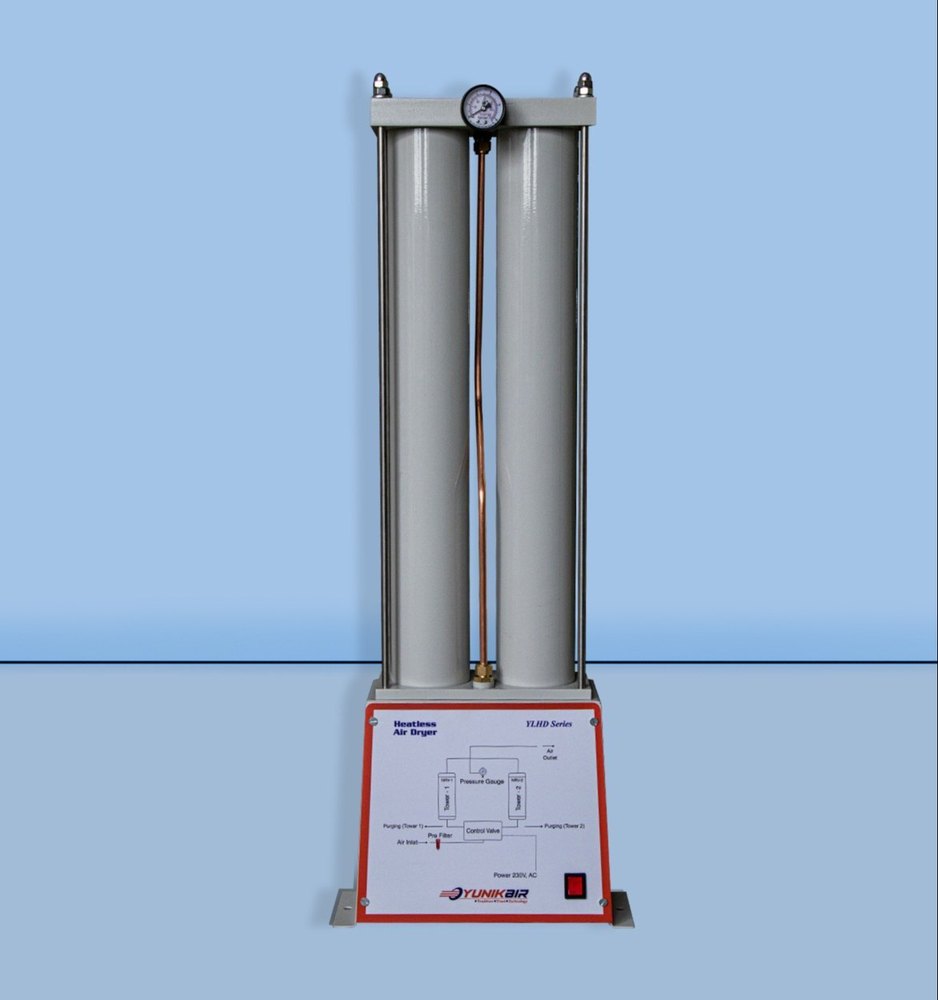 Desiccant Desiccant Air Dryer, -20 C In C, Dryer Horse Power: 5 HP