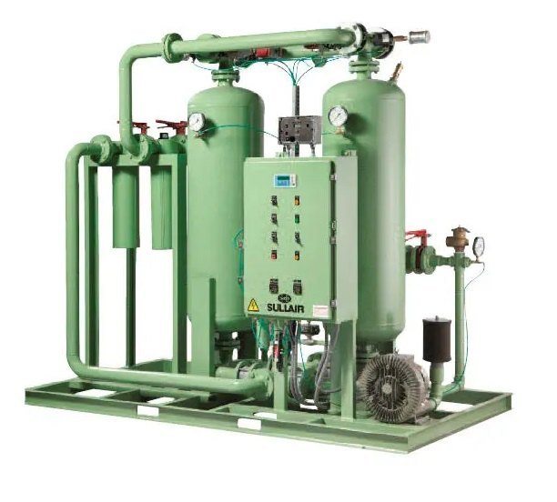 External Heat Re-activated type Air Dryer, Automation Grade: Automatic