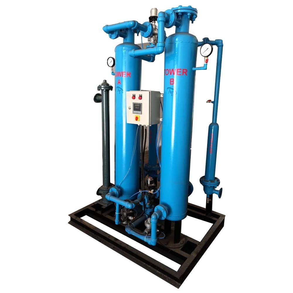 Split Flow No Purge Loss Air Dryer, Capacity: 1500 Kg/Hour, Automation Grade: Automatic
