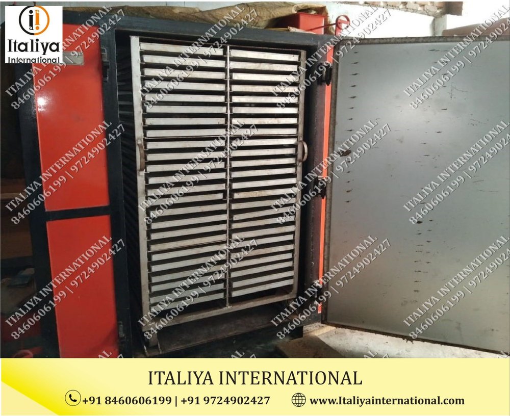 ITALIYA Mild Steel Tray Dryer, 100, Capacity: 500
