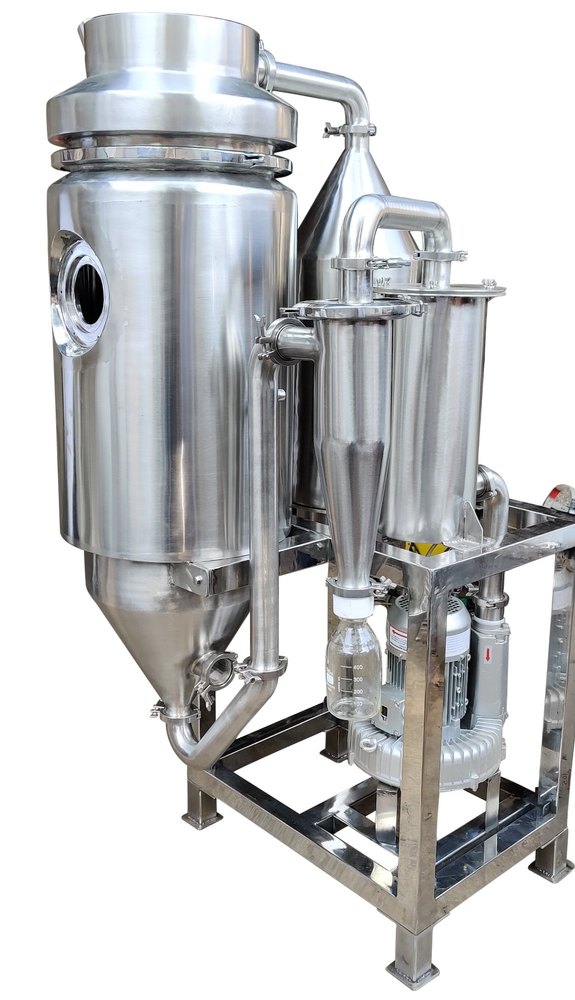 Stainless Steel Rotary Nozzle Atomization Spray Dryer, Capacity: 5 Kg