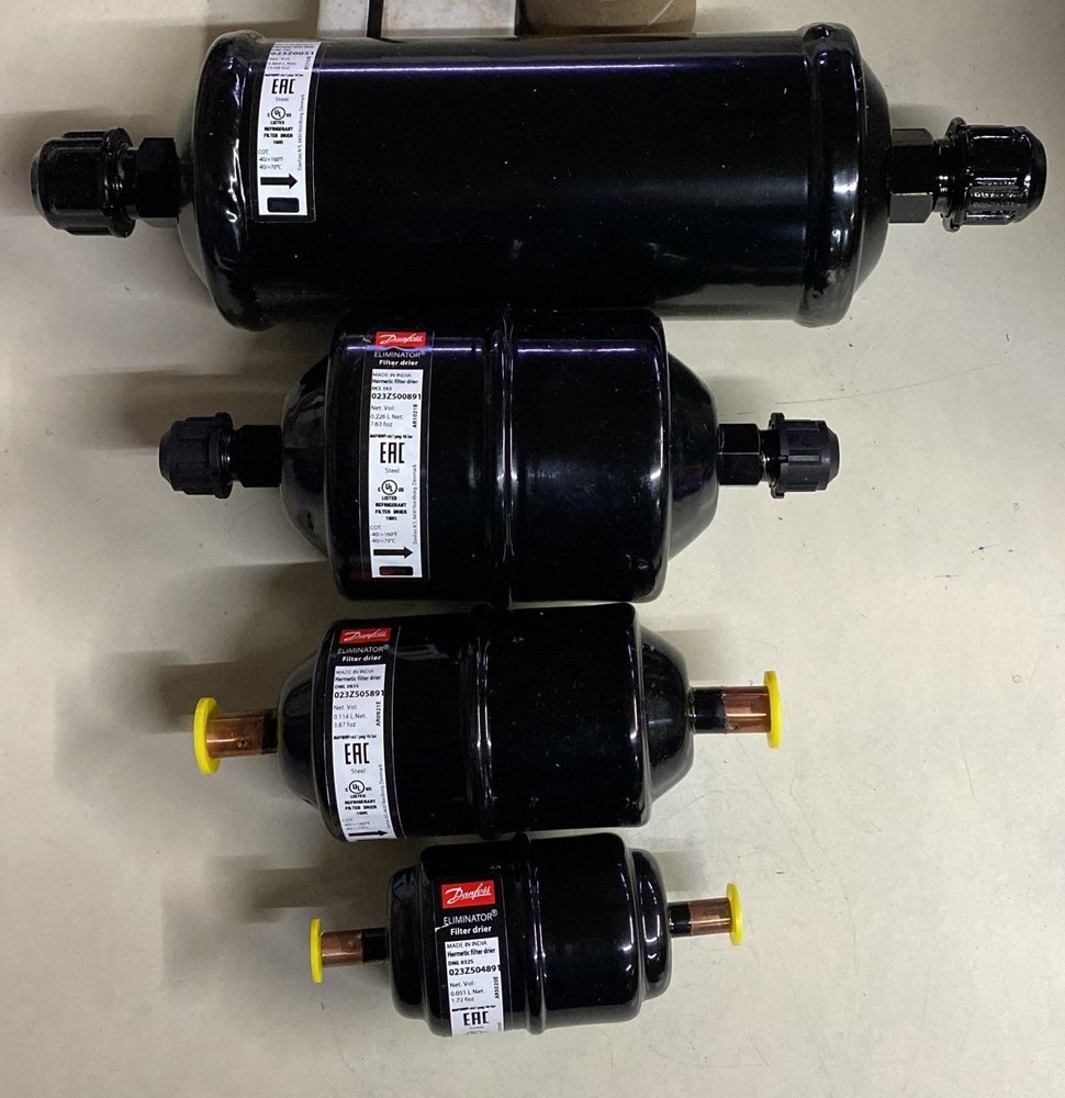 Suction Filters Polyester Solid Core Filter Drier With Sight Glass, For Industrial