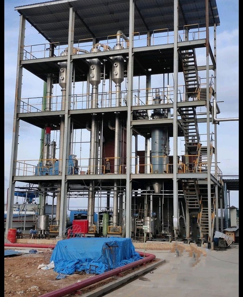 Mild Steel Multiple Effective Evaporator Plant, For Chemical Industry, 340 V