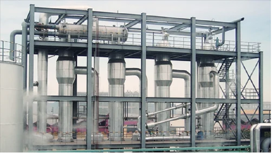 330 Degree C 50 Hz Multi Effect Evaporation Plant And Systems, Automation Grade: Semi-Automatic, Capacity: Up To 70 Sq Mtrs