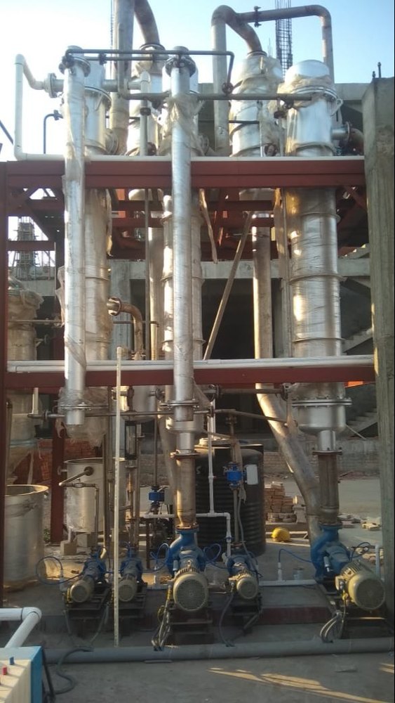 Multi Effect Evaporation Plant And Systems