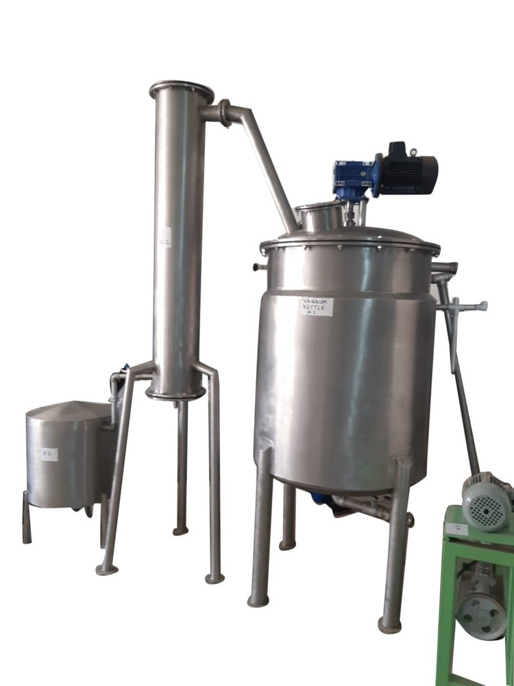 Stainless Steel Vacuum Evaporator, Automation Grade: Semi-Automatic, Capacity: 500 L