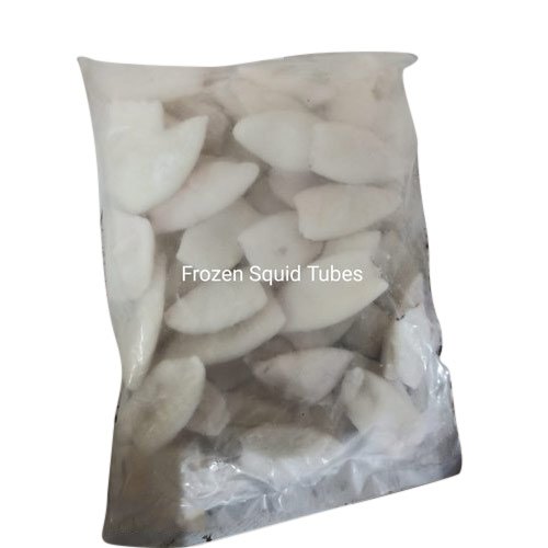3 Months Frozen Squid Tubes, Packaging Type: Packet