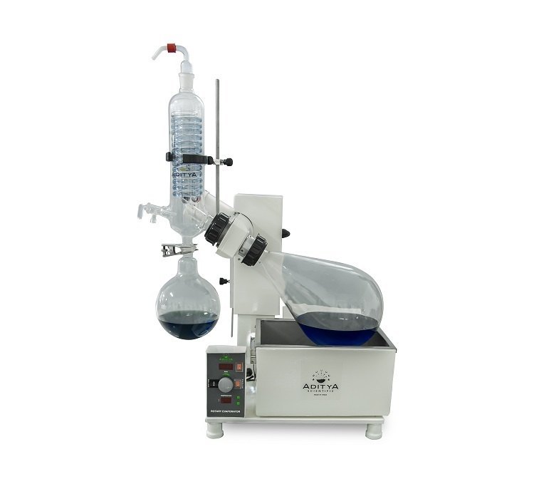 Rotary Vacuum Evaporator, For Solvent Recovery, Capacity: 1L-100L