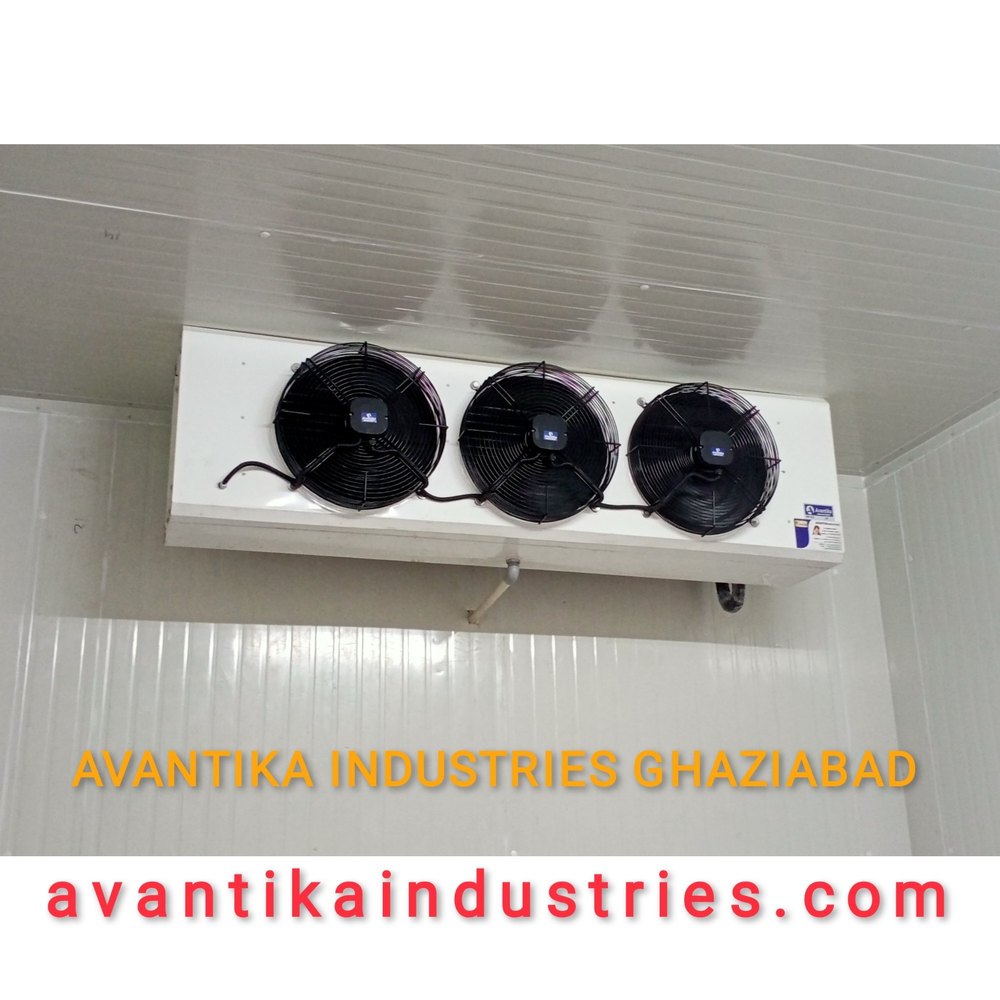 PPGI Indoor Evaporator Unit, For Ripening Cold Room, Three Fans