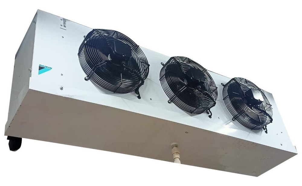 Stainless Steel Indoor Evaporator Unit, 3 Fans, Capacity: 5 Ton