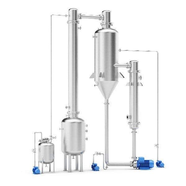 Stainless Steel 50-60 Hz Hybrid Type Evaporator