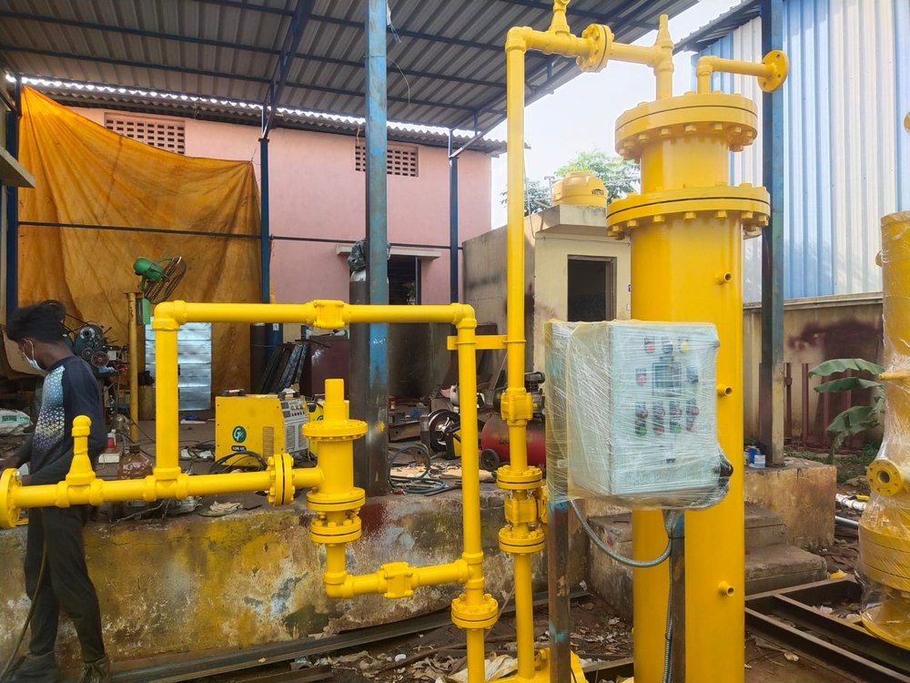 150 Is2062 A105 Chlorine Vaporizer/Evaporator Steam Heated/Electrical, Capacity: 100 To 3000kgs