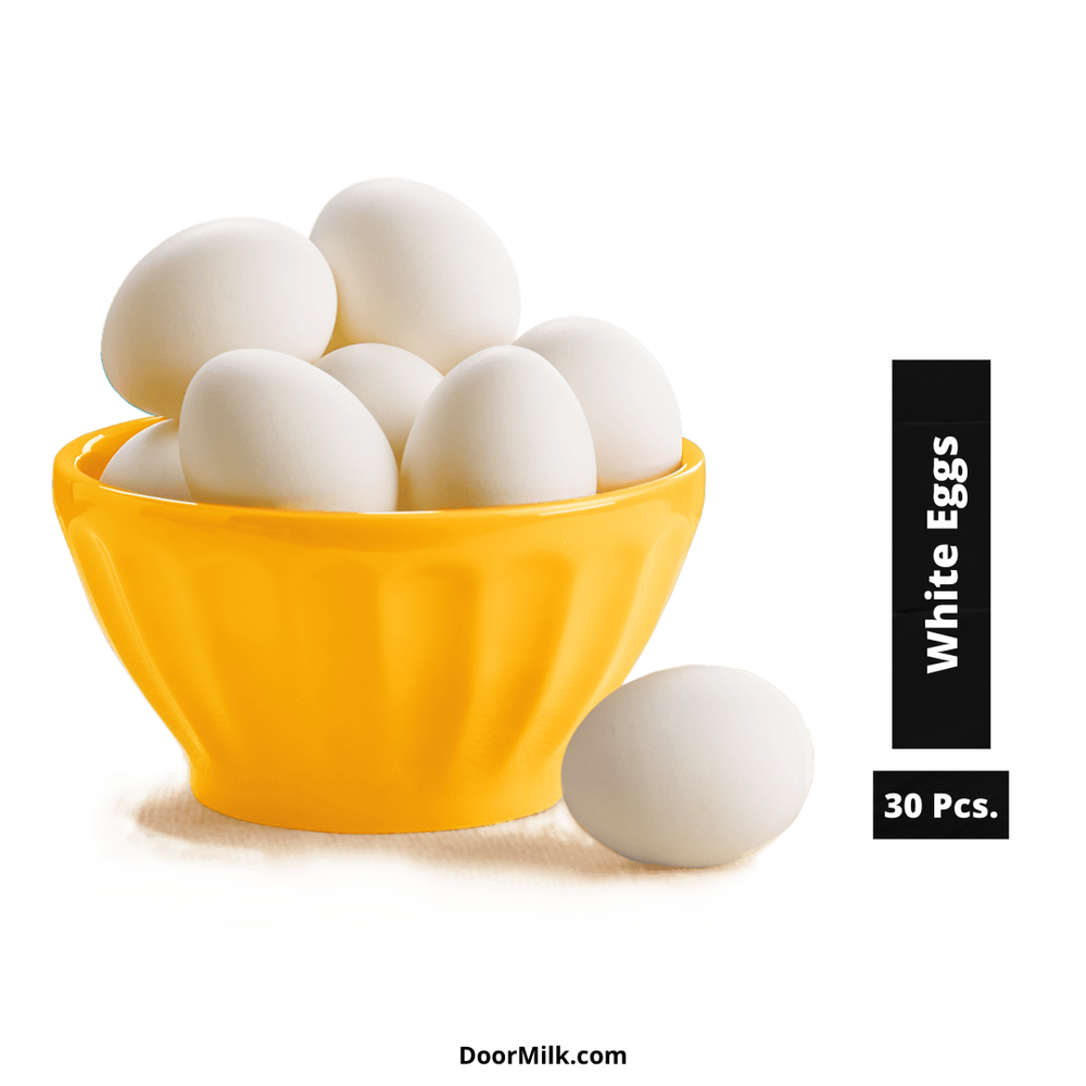 Fresh White Eggs, Sources Of High Protein, Packaging Type: Crate